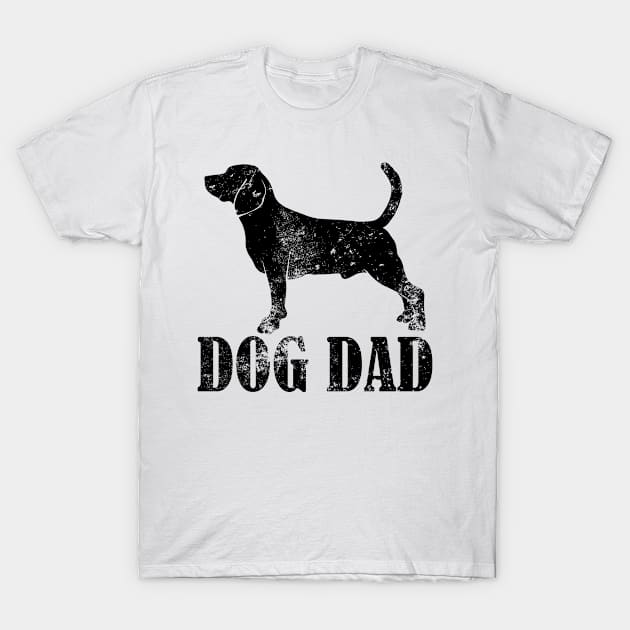Beagles Dog Dad T-Shirt by AstridLdenOs